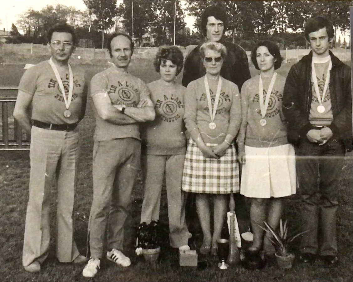 Michel Jumel DD maman Gisèle Derbois Gérard Chevrel Hélène Morange Christian Hesbert